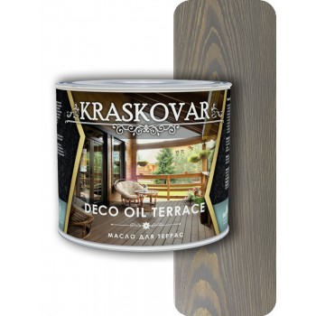 Масло для террас Kraskovar Deco Oil Terrace Графит 2,2л