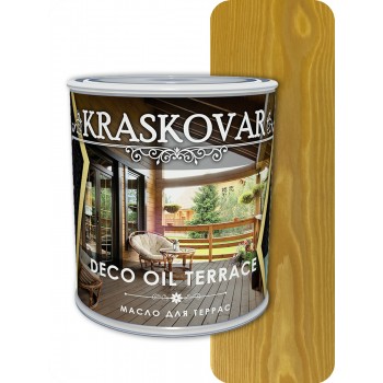 Масло для террас Kraskovar Deco Oil Terrace Ель 0,75л