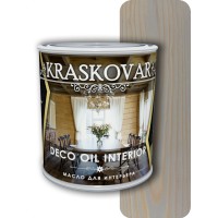 Масло для интерьера Kraskovar Deco Oil Interior Айсберг 0,75л