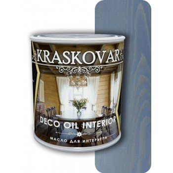 Масло для интерьера Kraskovar Deco Oil Interior Аквамарин 0,75л