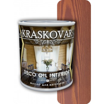 Масло для интерьера Kraskovar Deco Oil Interior Вишня 0,75л