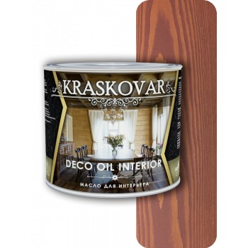 Масло для интерьера Kraskovar Deco Oil Interior Вишня 2,2л