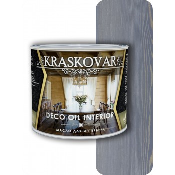 Масло для интерьера Kraskovar Deco Oil Interior Джинсовый  2,2л