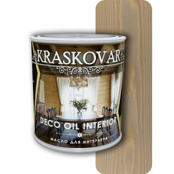 Масло для интерьера Kraskovar Deco Oil Interior Крем-брюле 0,75л