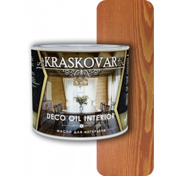 Масло для интерьера Kraskovar Deco Oil Interior Махагон 2,2л