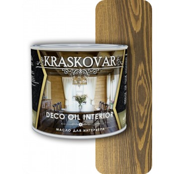 Масло для интерьера Kraskovar Deco Oil Interior Орех 2,2л
