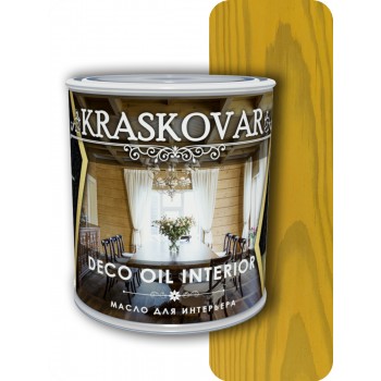Масло для интерьера Kraskovar Deco Oil Interior Сочная дыня 0,75л
