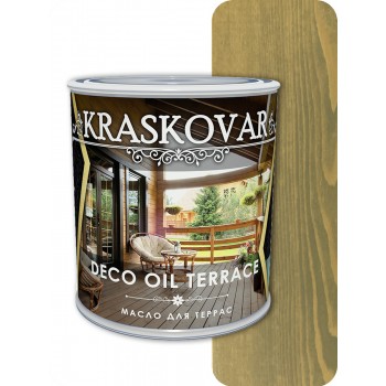 Масло для террас Kraskovar Deco Oil Terrace Бамбук 0,75л