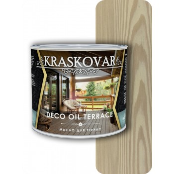 Масло для террас Kraskovar Deco Oil Terrace Белый  2,2л