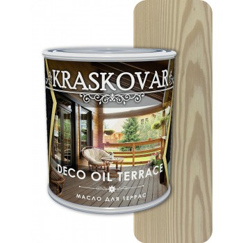 Масло для террас Kraskovar Deco Oil Terrace Белый 0,75л
