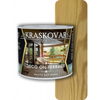 Масло для террас Kraskovar Deco Oil Terrace Бесцветный  2,2л
