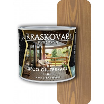 Масло для террас Kraskovar Deco Oil Terrace Карамель 2,2л