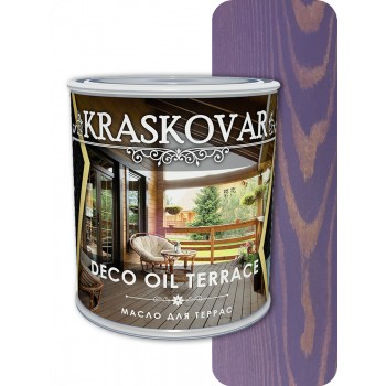 Масло для террас Kraskovar Deco Oil Terrace Лаванда 0,75л