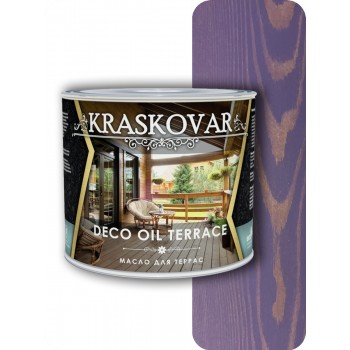 Масло для террас Kraskovar Deco Oil Terrace Лаванда 2,2л