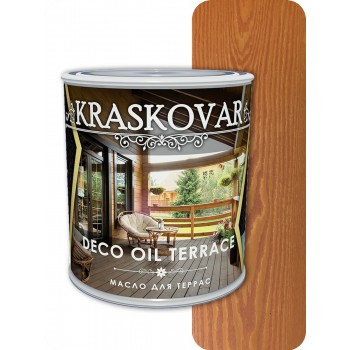 Масло для террас Kraskovar Deco Oil Terrace Лиственница 0,75л