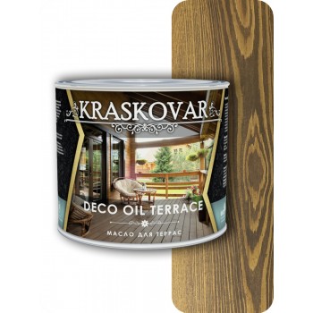 Масло для террас Kraskovar Deco Oil Terrace Орех  2,2л