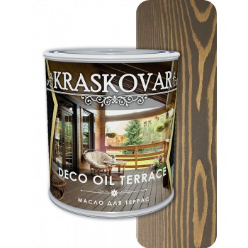 Масло для террас Kraskovar Deco Oil Terrace Палисандр 0,75л