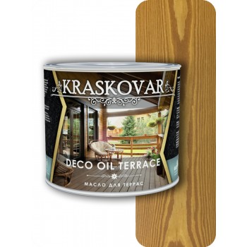 Масло для террас Kraskovar Deco Oil Terrace Тик  2,2л