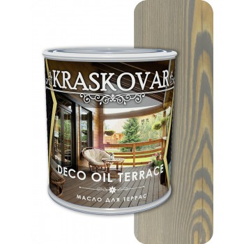 Масло для террас Kraskovar Deco Oil Terrace Туманный лес 0,75л