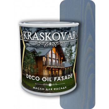 Масло для фасада Kraskovar Deco Oil Fasade Аквамарин 0,75л