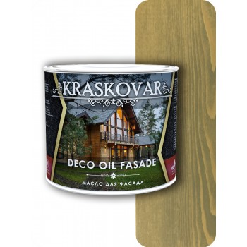 Масло для фасада Kraskovar Deco Oil Fasade Бамбук 2,2л