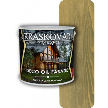 Масло для фасада Kraskovar Deco Oil Fasade Бамбук 5л