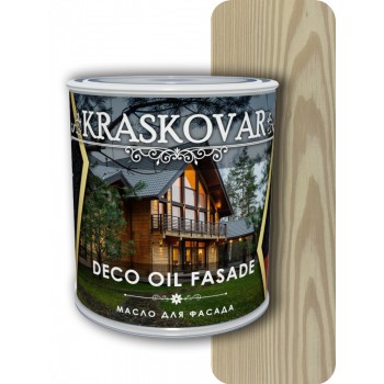 Масло для фасада Kraskovar Deco Oil Fasade Белый 0,75л