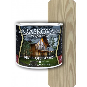 Масло для фасада Kraskovar Deco Oil Fasade Белый 2,2л