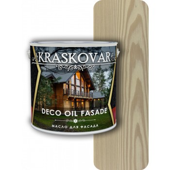 Масло для фасада Kraskovar Deco Oil Fasade Белый 5л