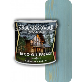 Масло для фасада Kraskovar Deco Oil Fasade Бирюза 5л