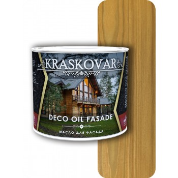 Масло для фасада Kraskovar Deco Oil Fasade Бук 2,2л