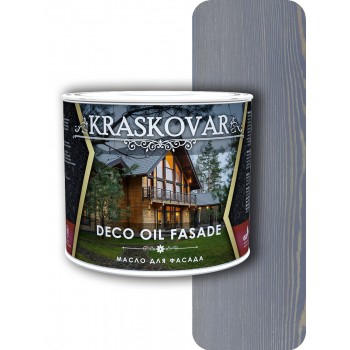 Масло для фасада Kraskovar Deco Oil Fasade Джинсовый  2,2л