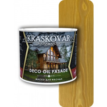 Масло для фасада Kraskovar Deco Oil Fasade Ель 2,2л
