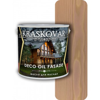 Масло для фасада Kraskovar Deco Oil Fasade Имбирь 5л