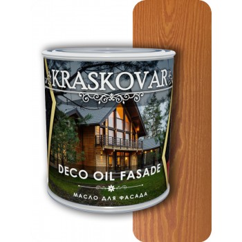 Масло для фасада Kraskovar Deco Oil Fasade Лиственница  0,75л