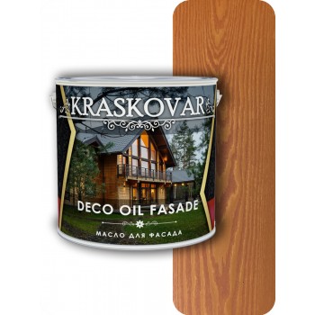 Масло для фасада Kraskovar Deco Oil Fasade Лиственница 5л