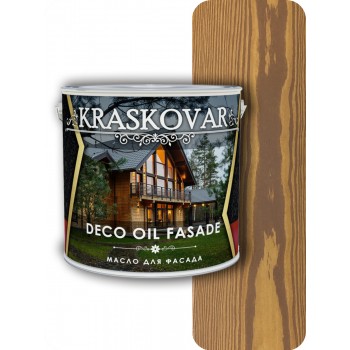 Масло для фасада Kraskovar Deco Oil Fasade Миндаль 5л