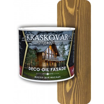 Масло для фасада Kraskovar Deco Oil Fasade Можжевельник 2,2л
